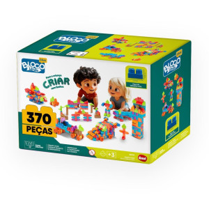 Brinquedo Para Montar Mais Blocolandia Click 370pcs-122998-91610