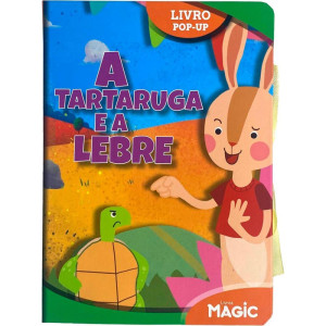 Livro Infantil Ilustrado Tartaruga E A Lebre