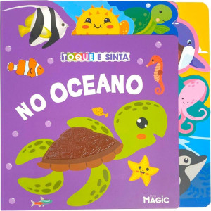 Livro Infantil Ilustrado Toque E Sinta No Oceano