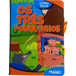 Livro Infantil Ilustrado Tres Porquinhos