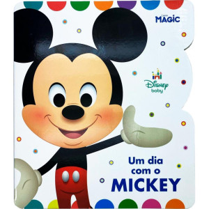 Livro Infantil Ilustrado Um Dia Com O Mickey 19x21cm