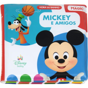 Livro Para Banho Mickey E Amigos 14x14cm-123166-75759