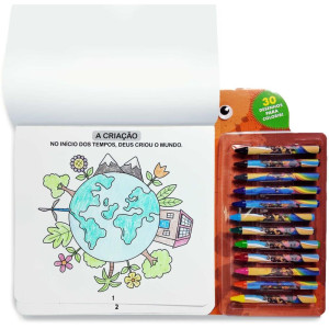 Maleta Para Pintura Colorindo Biblicos-123188-64739