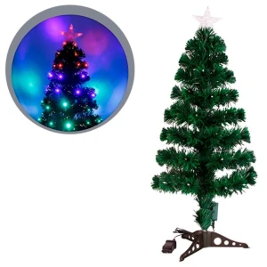 árvore Iluminada Com Led 90 Cm 70 Galhos 70 Leds Branco Piscante