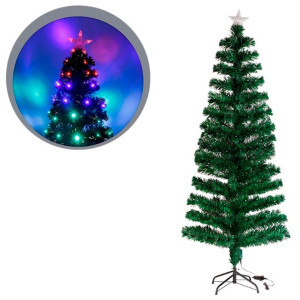 árvore Iluminada Com Led 180 Cm 200 Galhos 200 Leds Branco Fixo