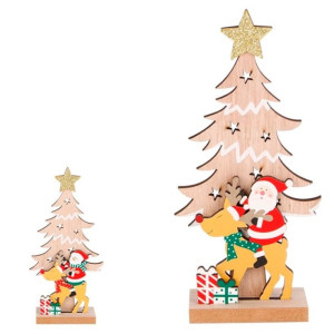Enf Arvore Mad Noel/boneco 18cm Cx:096