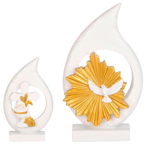 Enf Resina Religiosa 13x7x2cm Cx:072