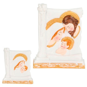 Enfeite De Resina Religiosa Com Luz 13x10x6 Cm Unidade