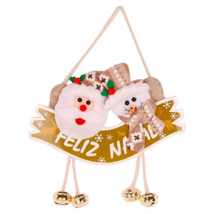 Família Royal Enfeite Com Placa Feliz Natal 18x20 Cm Unidade-844651-761