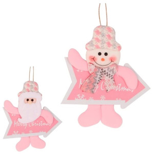 Família Wish Enfeite Noel Ou Boneco Com Placa 17 Cm Unidade