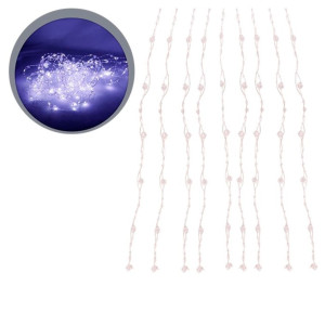 Pisca Cortina Diamond 200 Leds 3x2m Branco Frio Bivolt