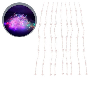 Pisca Cortina Diamond 200 Leds 3x2m Branco Quente Bivolt