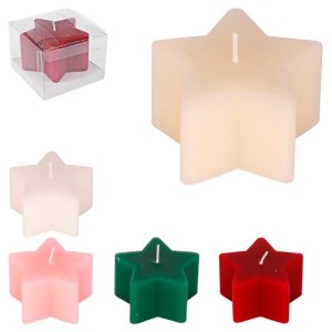 Vela 3d Estrela 7cm