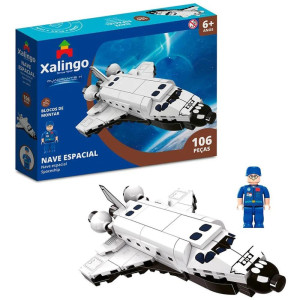 Brinquedo Para Montar Quadrante X Nave Espaci.106pcs-123434-78896