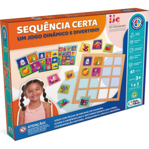 Brinquedo Pedagogico Sequencia Certa-123424-44842
