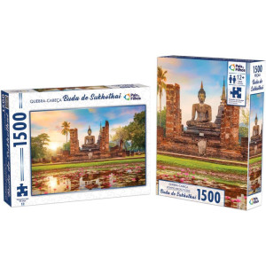 Quebra-cabeca Cartonado Buda De Sukhothai 1500 Pecas-123430-84539