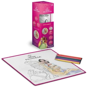 Brinquedo Para Colorir Tapete Mágico Aqua Princesas