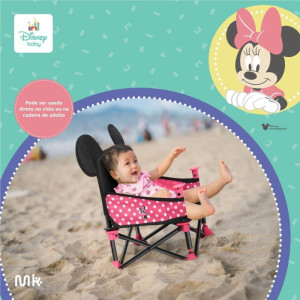 Cadeira De Alimentacao Minnie Portatil 6mes.ate 15kg-119253-12742