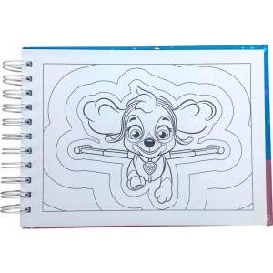 Livro De Colorir Cute And Cozy Patrulha Canina-123327-19297