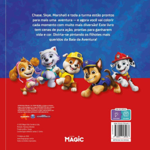 Livro De Colorir Fluffy E Cozy Patrulha Canina-123336-30297