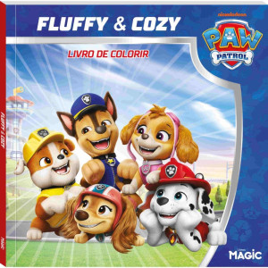Livro De Colorir Fluffy E Cozy Patrulha Canina