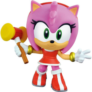 Boneco E Personagem Fandombox Sonic Amy Rose 12cm