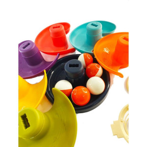 Brinquedo Para Montar Toboga 7 Voltas Urso 14x43,5cm-123654-58521