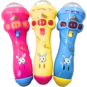 Instrumento Musical Microfone Infantil Com Luzes S-123605-47280