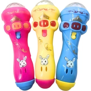 Instrumento Musical Microfone Infantil Com Luzes S