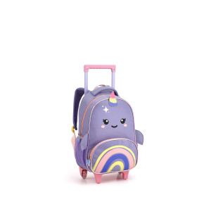 Mochila Infantil Mista 13" Com Rodas-41319-90314
