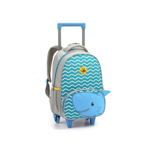 Mochila Infantil Mista 16" Com Rodas-41324-40706