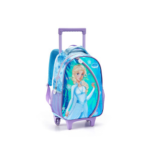 Mochila Infantil Feminina 16" Com Rodas | único