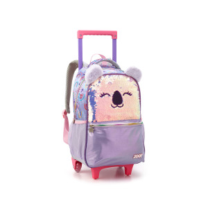 Mochila Infantil Feminina 16" Com Rodas | Diversos