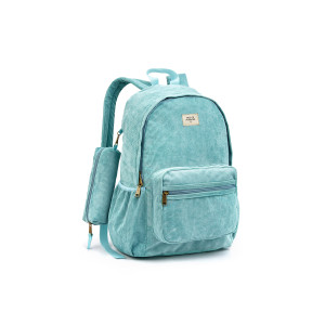 Mochila Feminina 18" Com Estojo | Diversos