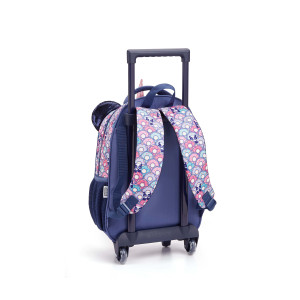 Mochila Infantil Feminina 16" Com Rodas-42032-47439
