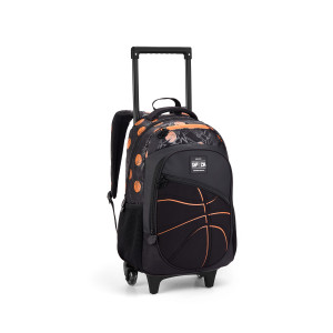 Mochila Infantil Masculina 18" Com Rodas | Diversos