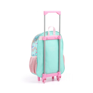 Kit Infantil Feminino | Mochila Com Rodas + Lancheira + Estojo-42080-69070