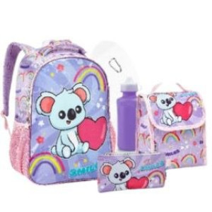 Mochila Infantil Feminina 17" | Diversos-42101-275