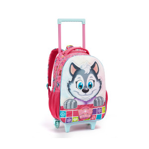 Kit Infantil Misto | Mochila Infantil Com Rodas + Lancheira + Estojo-42147-65883
