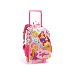 Kit Infantil Feminino | Mochila Infantil Com Rodas + Lancheira + Estojo-42155