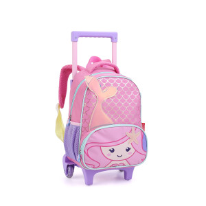 Mochila Infantil Mista 13" Com Rodas-43174-37497