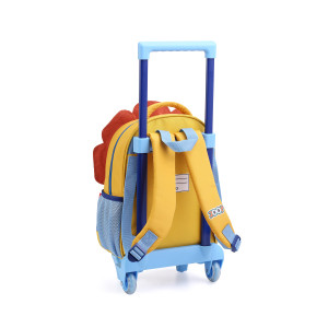 Mochila Infantil Masculina 13" Com Rodas-43179-82470