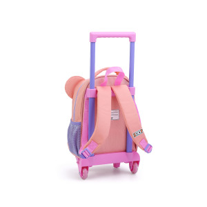 Mochila Infantil Feminina 13" Com Rodas-43184-13013