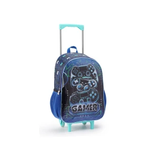 Kit Infantil Masculino | Mochila Infantil Com Rodas + Lancheira + Estojo