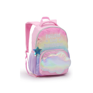 Kit Infantil Feminino | Mochila Infantil Com Rodas + Lancheira + Estojo-43234