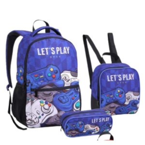 Mochila Infantil Masculina 17"-43237-106