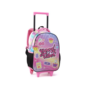 Kit Infantil Feminino | Mochila Infantil Com Rodas + Lancheira + Estojo-43241