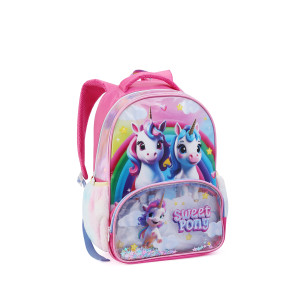 Mochila Infantil Feminina 17"-43264-13003
