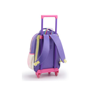 Kit Infantil Feminino | Mochila Infantil Com Rodas + Lancheira + Estojo-43265-69871