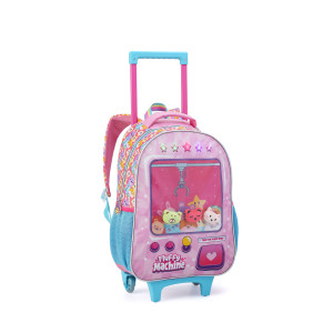 Kit Infantil Feminino | Mochila Infantil Com Rodas + Lancheira + Estojo-43273-58430